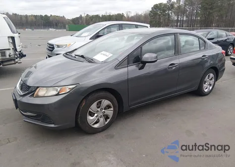 2013 Honda Civic Lx из США, поврежденный, VIN 19XFB2F51DE262948